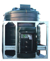 15000 Bunded Oil Tank