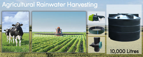 10,000 Litre Agricultural Rainwater Harvesting System