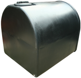 D Shape 1000Litre Water Storage Tank - 219 gallons