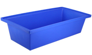 115 litre water trough - blue