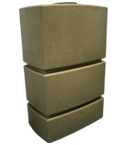 EcoPillar Water Butt 1275 Litres - Sandstone