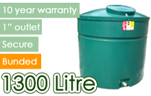 1300 litre bunded oil tank