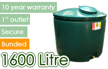 1600 litre bunded oil tank