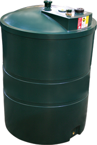 Ecosure Single Skin Oil Tank 1850 Slimline