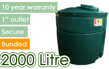 2000 Litre Bunded Oil Tank