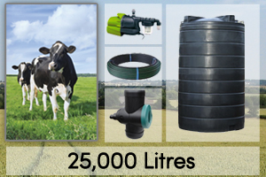 25000 Litre Agricultural Rainwater Harvesting System