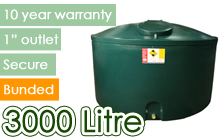 Ecosure Bunded Oil Tank 3000 Litre