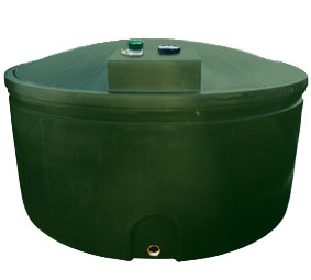 Ecosure Single Skin Oil Tank 3000 Litre