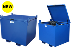 Ecosure 350 Litre Steel Mobile Adblue Tank