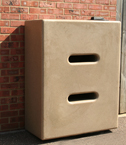 400 Litre Rainwater Tank - Sandstone V3 - 90 gallons