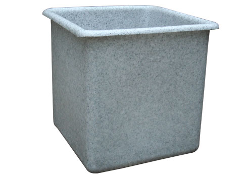 Planter White Marble 60Litres