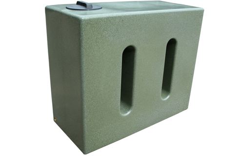 650 Litre Water Butts - Green Marble V1     