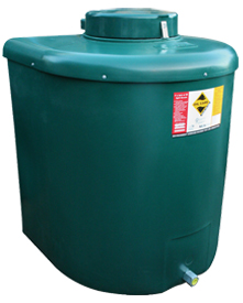 710 litre bunded oil tank