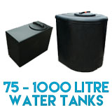 75 - 100 litre Water Tanks