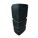 EcoPillar 800L Water Tank Black 