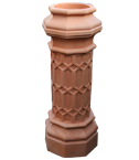 Wash Terracotta Chimney Pot Planters