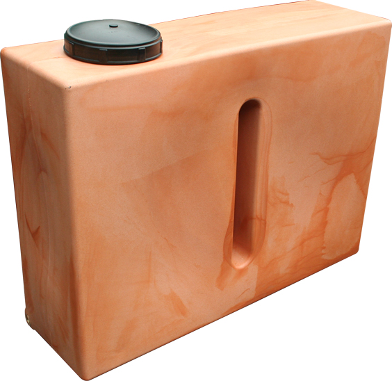 280 Litre Rainwater Tank - Terracotta