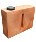 280 Litre Rainwater Tank - Terracotta - 60 gallons