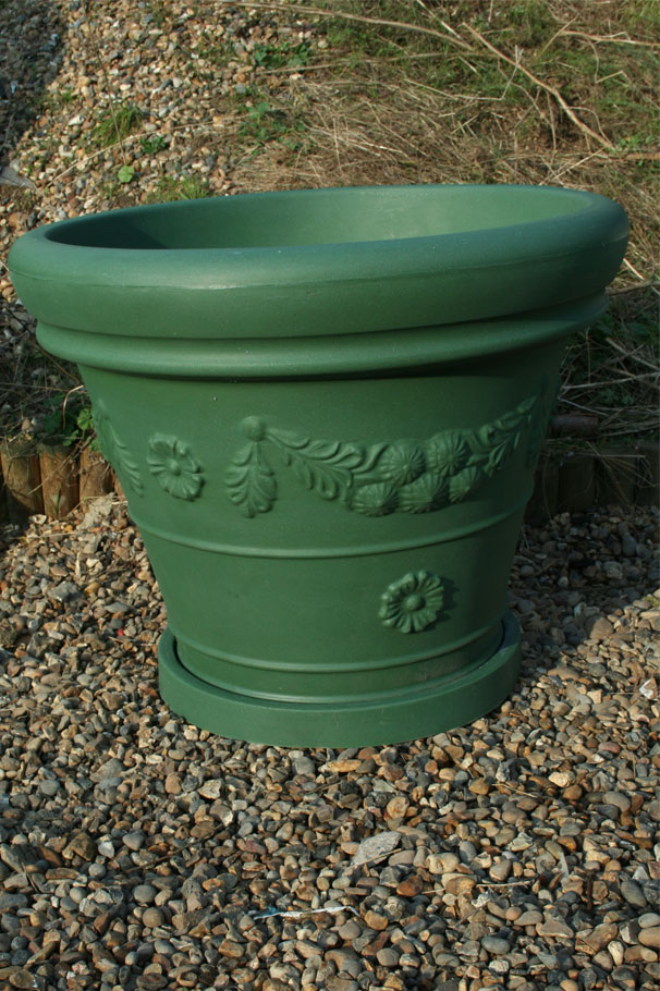 Military Green Garden Planter Large