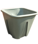 Ecosure Jumbo Planter In Granite Green