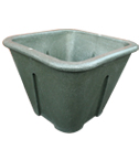 Ecosure Self Watering Planter Granite Green 