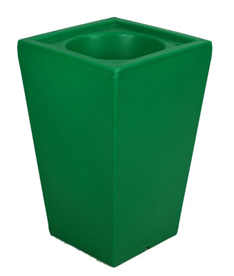 Large Barrington planter in Forest Green