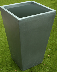 Cambridge Tall Garden Planter - Anthracite