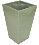 Cambridge Tall Garden Planter - Green Marbe 