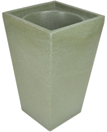 Cambridge Tall Garden Planter - Green Marbe 