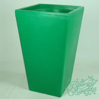 Large Cambridge planter in Forest Green