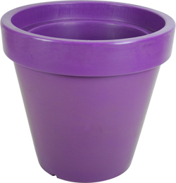 Large Classic planter in Purple