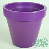 Large Classic planter in Purple