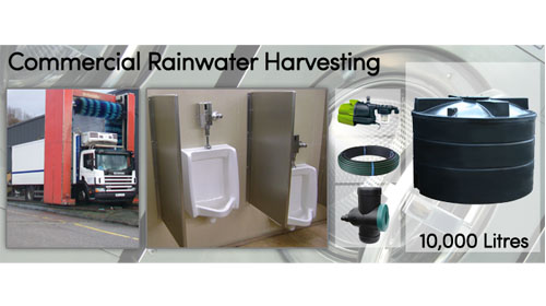 10000 Litre Commercial Rainwater Harvesting System