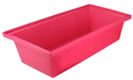 Deep dog bath - pink