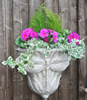 Dragon Fly Wall Planter- Limestone 