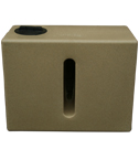 350 Litre Rainwater Tank - Sandstone