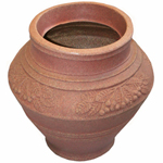 Urn Planter In Red Terracotta