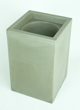 Shepreth Garden Planter - Wash Green Marble