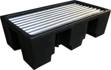 2 Drum Plastic Pallets